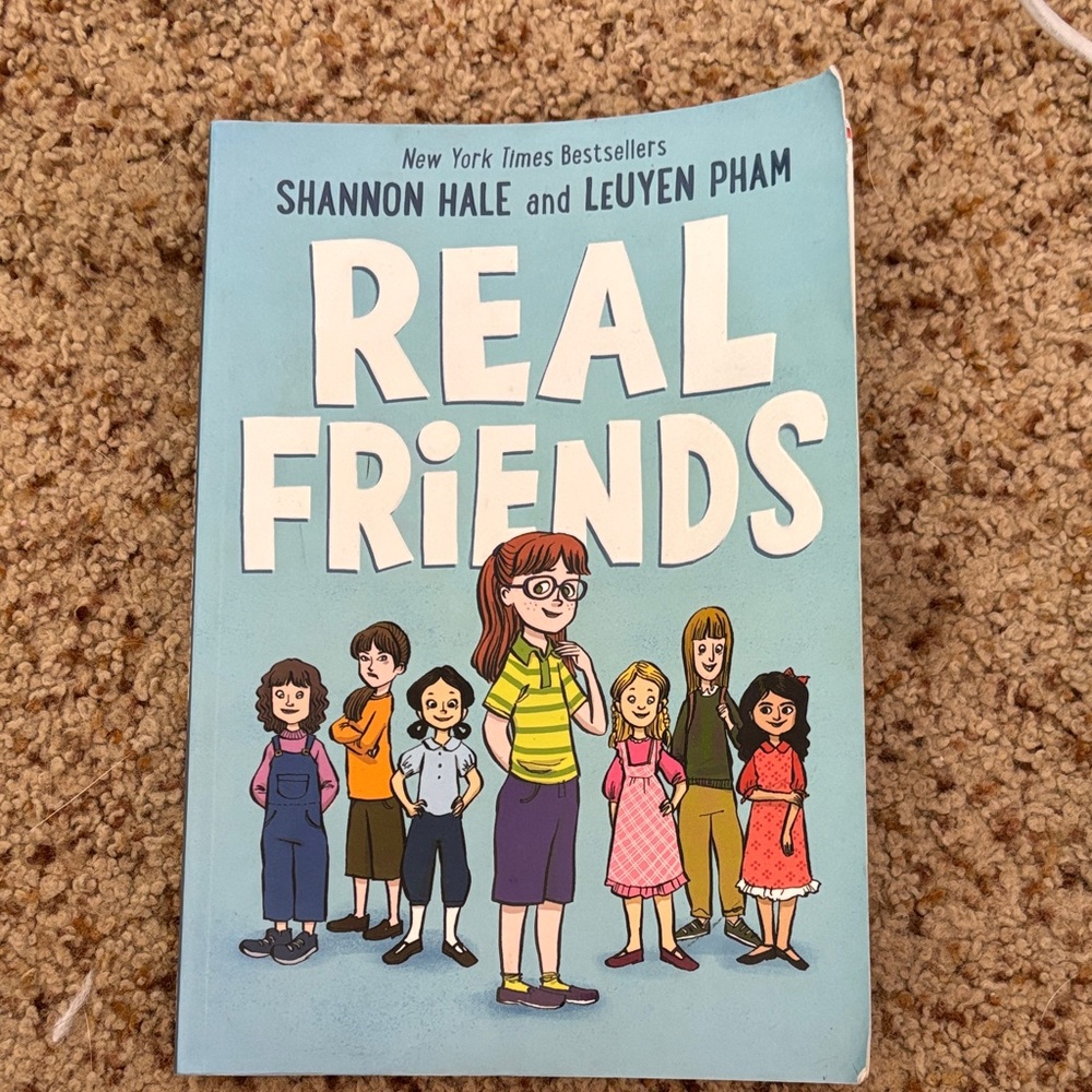 Real Friends Book by Shannon Hale and LeUyen Pham
